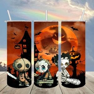 Halloween kids tumbler